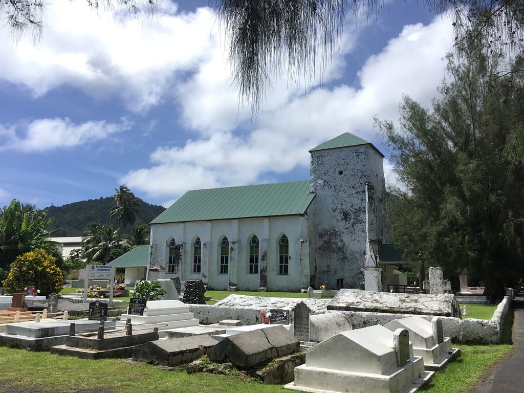 Cook Island Christian Church (CICC) Rarotonga, Γles Cook