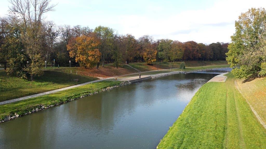 Břehy řeky Ostravice