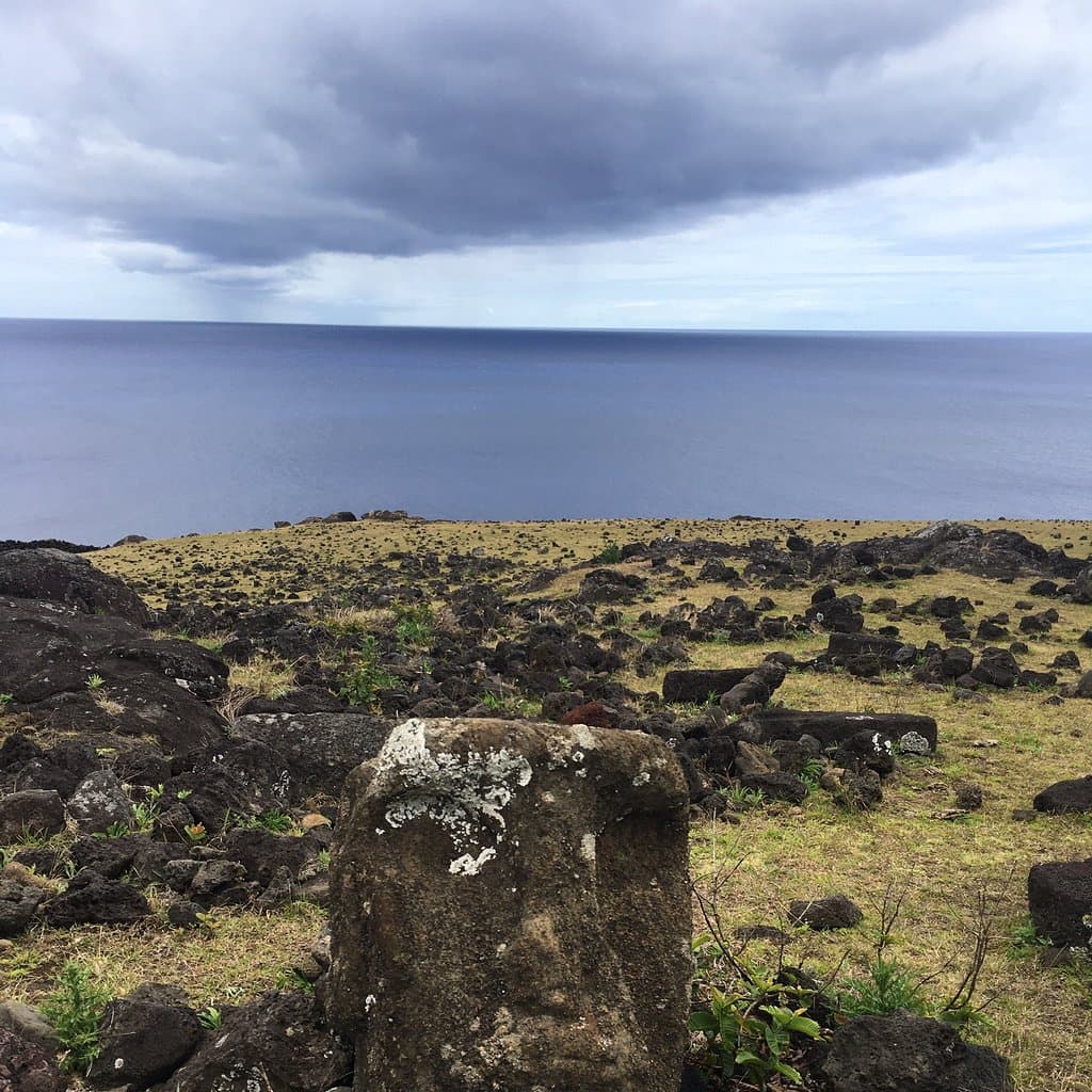 Ahu Te Peu Easter Island