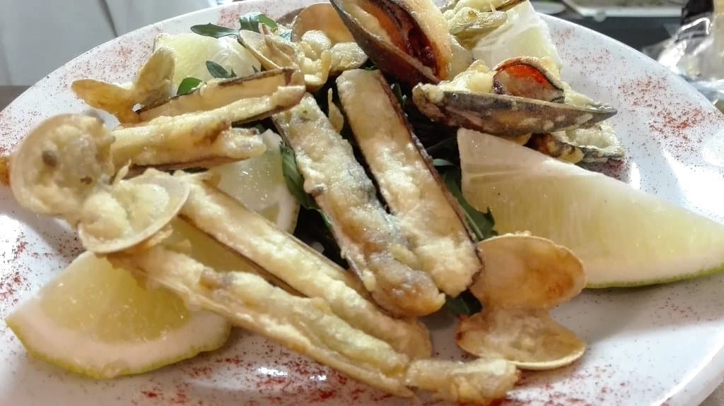 Frutti di mare pastellati