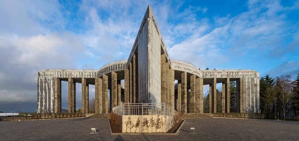 Vue du monument
