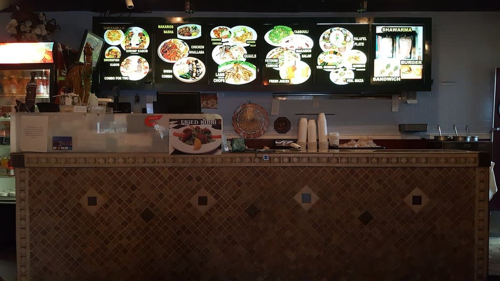 The counter reminded me of countless Jordanian places I've been!