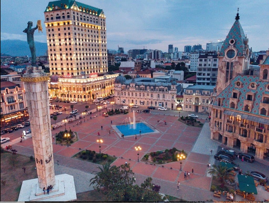 Europe Square. The Majestic Heart of Batumi. 