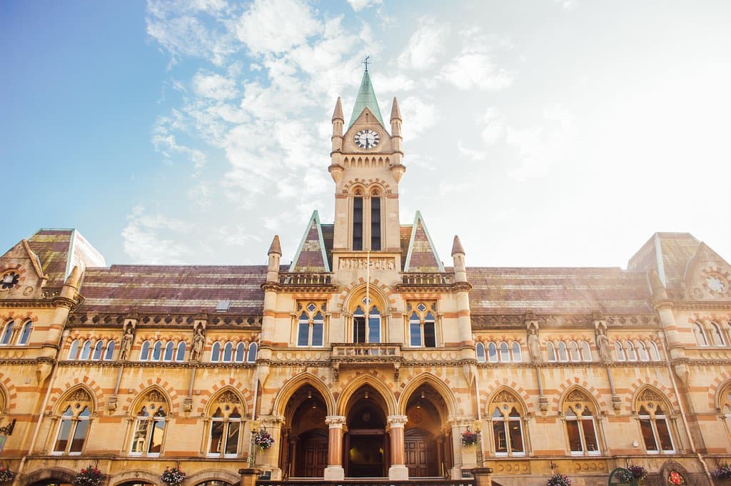 Front of the Guildhall 