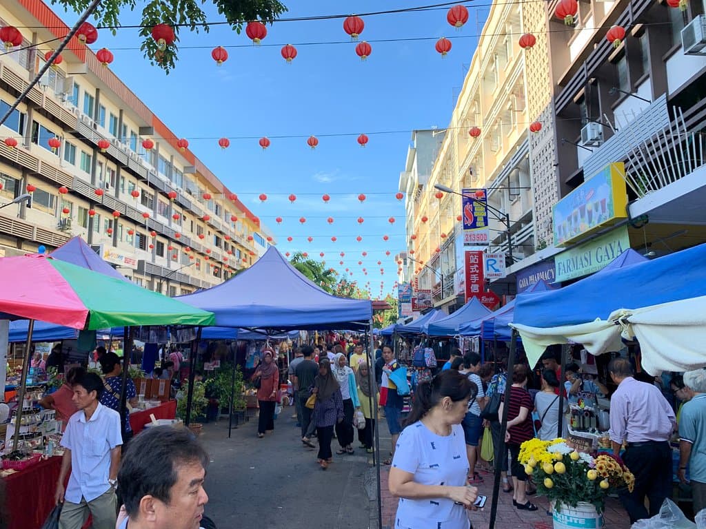 Gaya Street Sunday Market Kota Kinabalu
