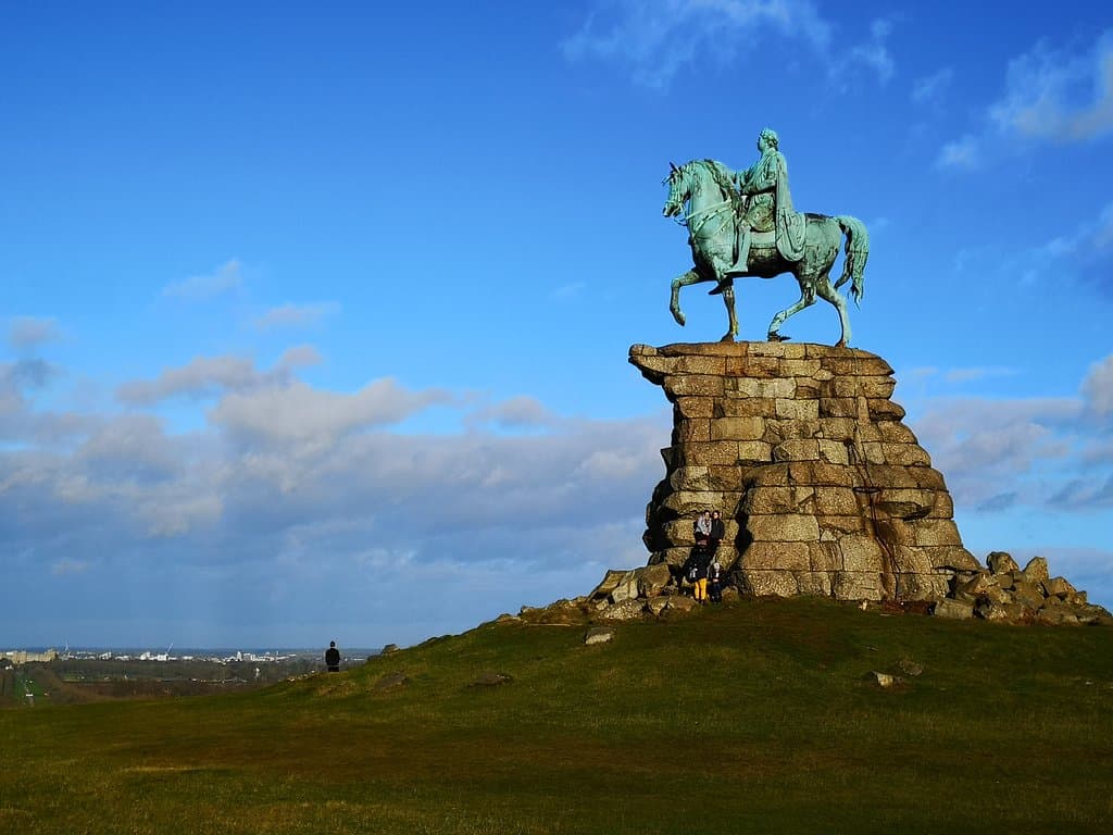 The Copper Horse in Windsor Great Park
