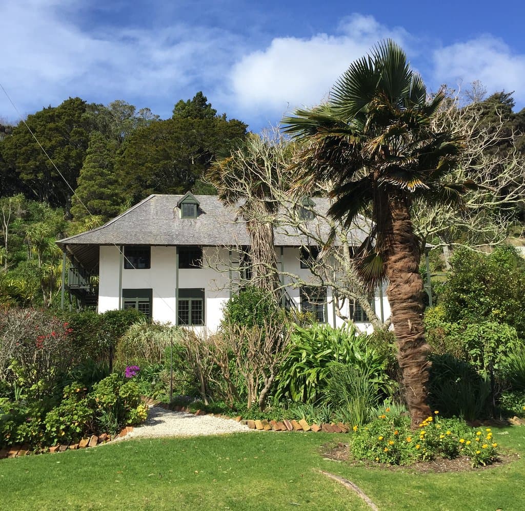 Pompallier Mission and Printery building from the front. 