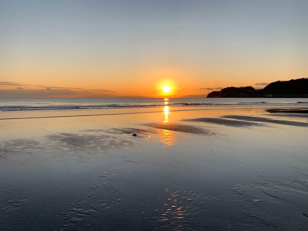 Zaimokuza Beach Kamakura