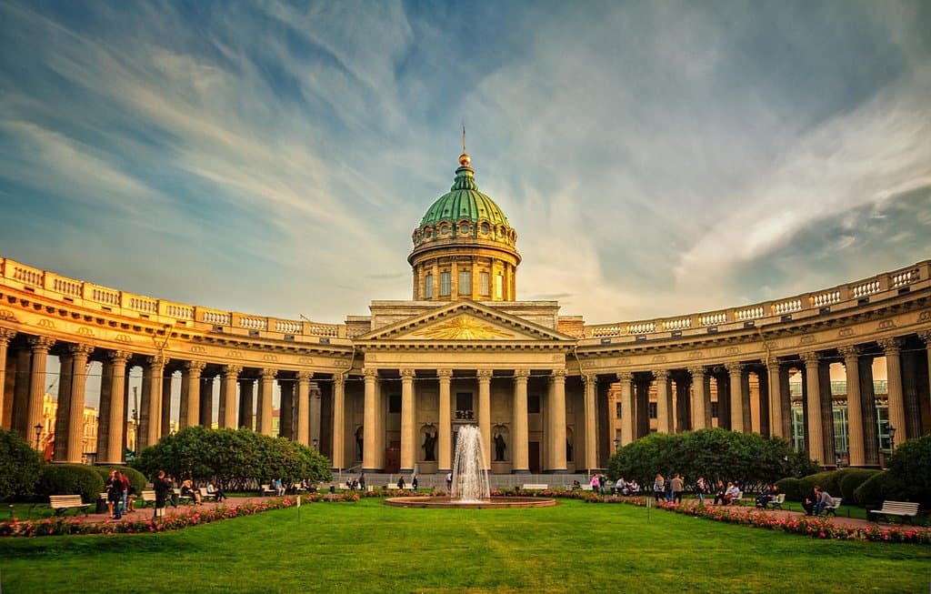 Kazan Cathedral
 Kazan Cathedral also known as the Cathedral of Our Lady of Kazan, is a cathedral of the Russian Orthodox Church on the Nevsky Prospekt in Saint Petersburg. It is dedicated to Our Lady of Kazan, one of the most venerated icons in Russia.