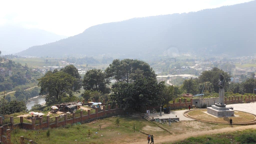 Nei pressi del Manjushree Park