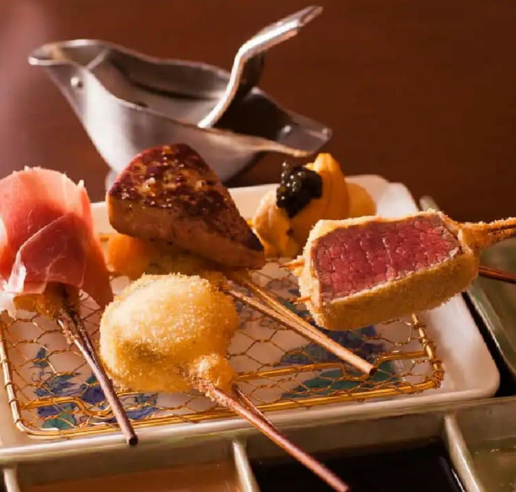 世界三大珍味～高級食材の数々、季節の串を