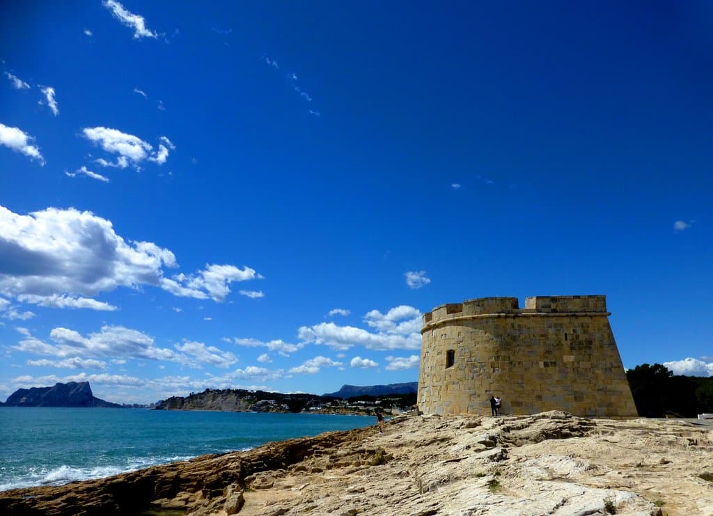 Blue skys of Moraira