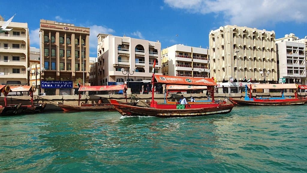Abra Ride Across Dubai Creek
