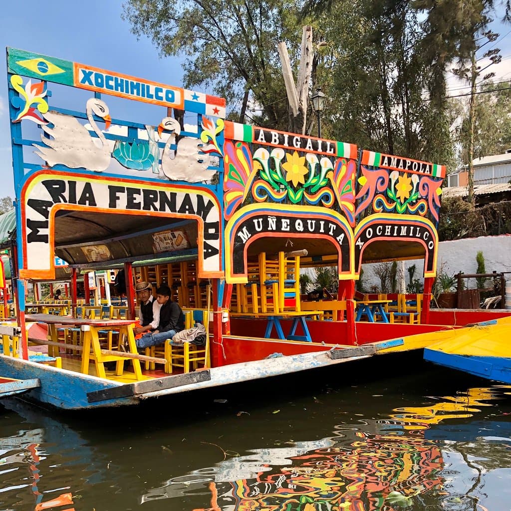 Xochimilco Canals Mexico City