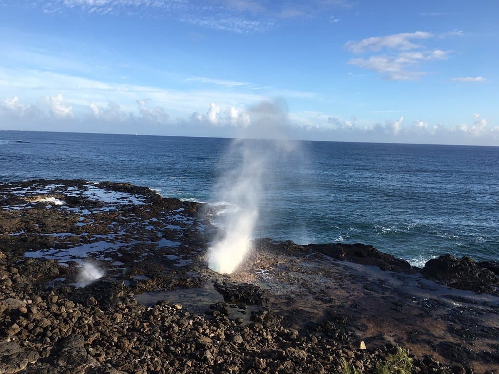 Spouting Horn Poipu Kauai