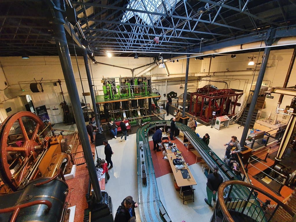 View from above children area
