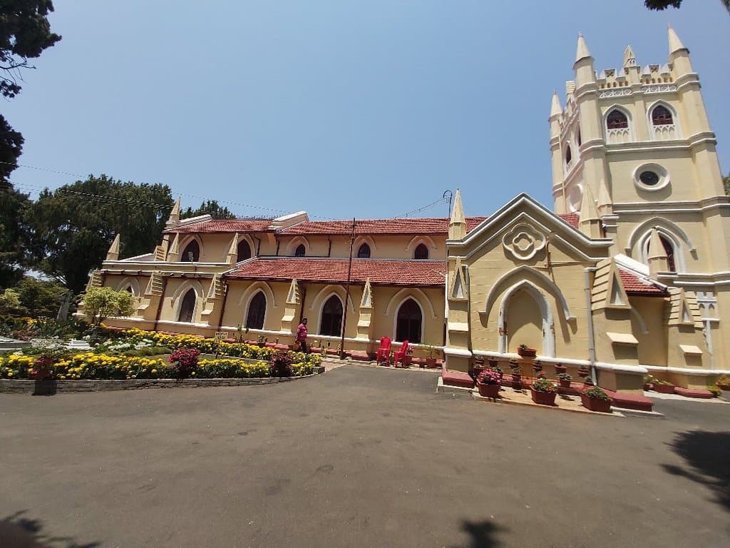Pics of All Saints Church in Coonoor