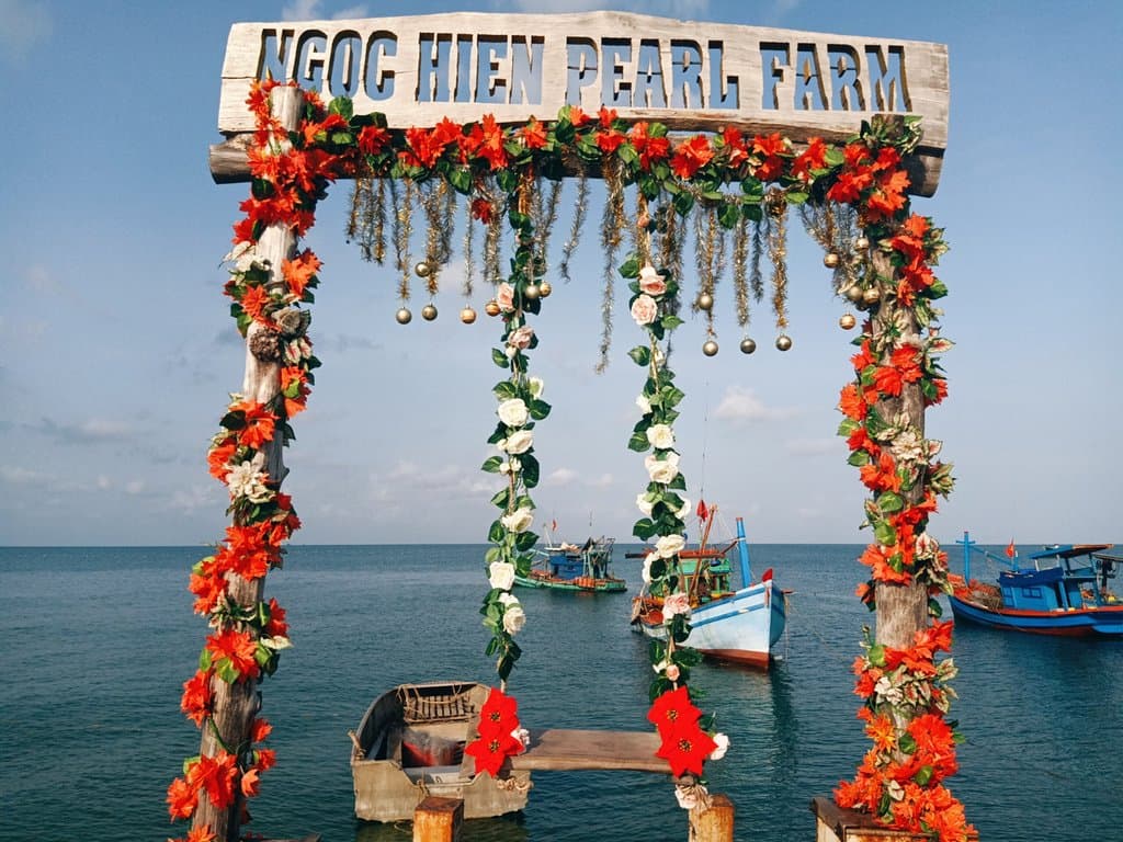 The largest and only pearl farm in Phu Quoc Island 