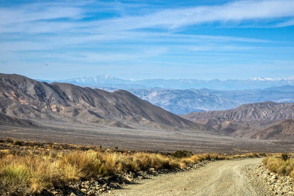 Range after range stretching to the Sierras