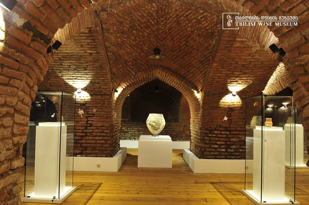 Tbilisi Wine Museum  The Wine Museum is being opened in Georgia for the first time, which is located in the lower ground floor of Tbilisi’s historical museum and “Mantashevi’s row”. It is considered as a historical monument. The building was built in the 17th century and was called “Karvasla”- underground city, which remained preserved without any significant damage. Halls are located beneath the level of Mtkvari