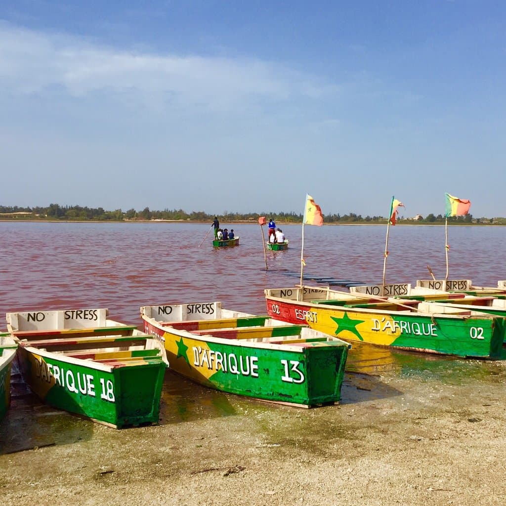 Lake Retba Senegal