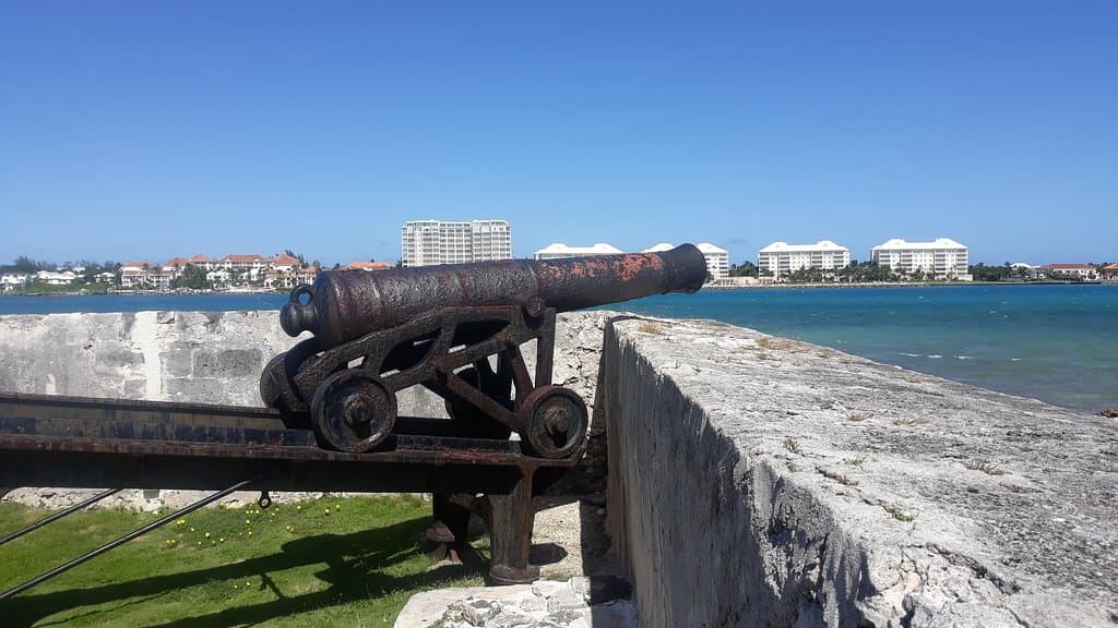 This is on the eastern end of the island.