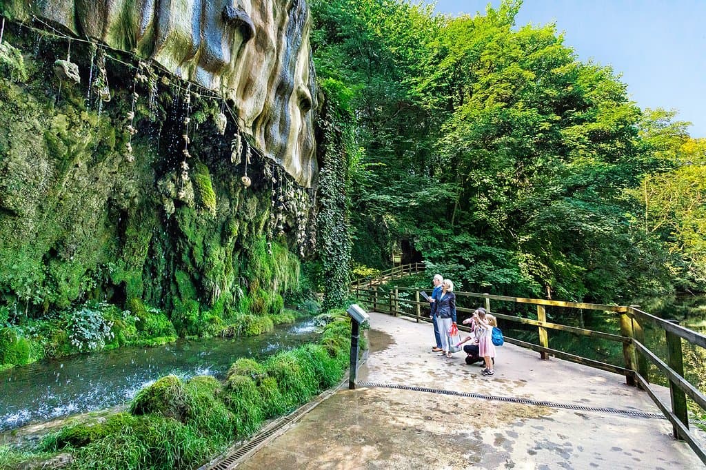 The incredible Petrifying Well which turns items to stone - as if by magic!