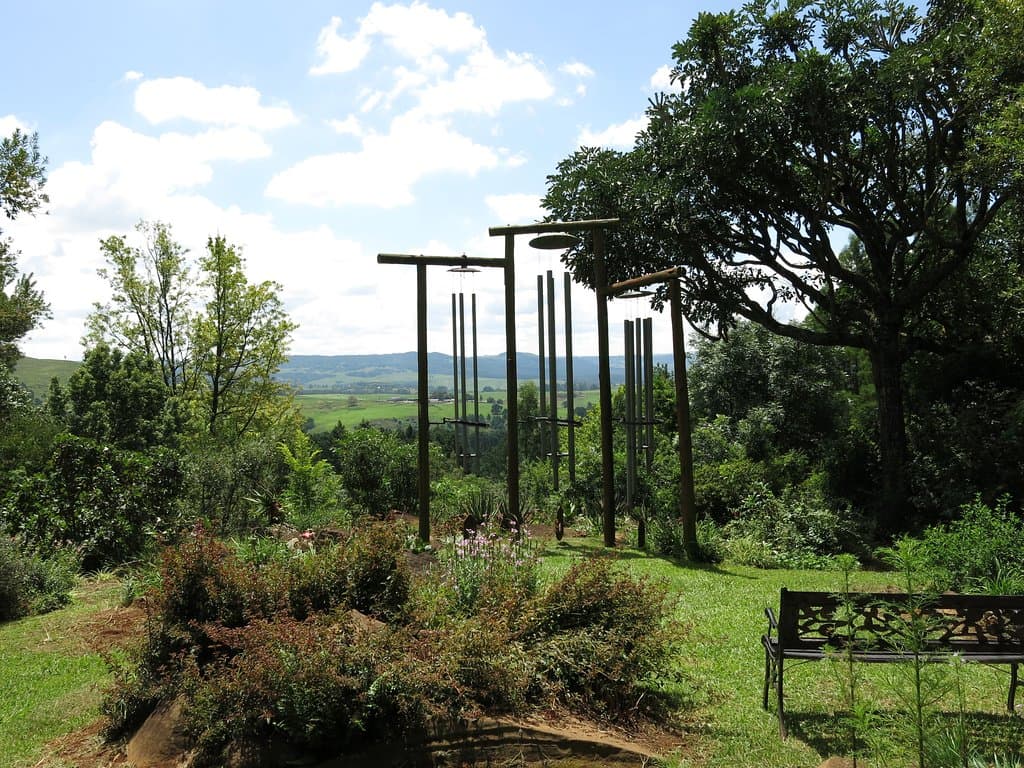 chimes and that view...