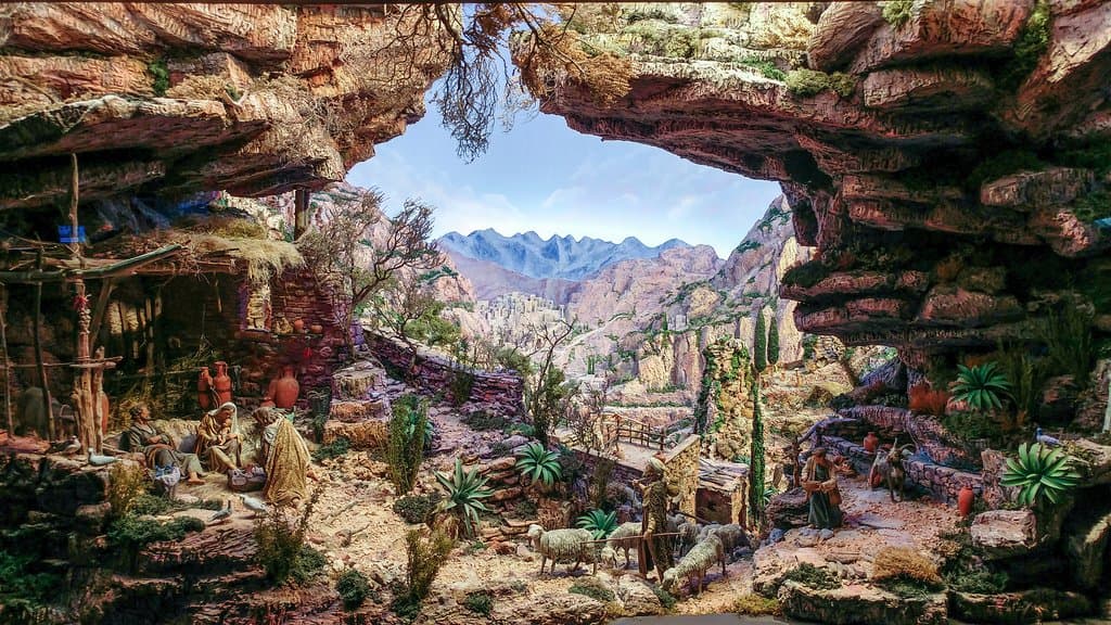 Venite adoremus. Nacimiento hebreo italiano