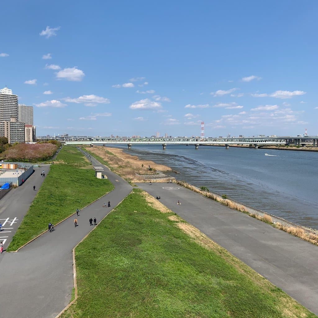 Arakawa Lock Gate Shinkiba Water Gate