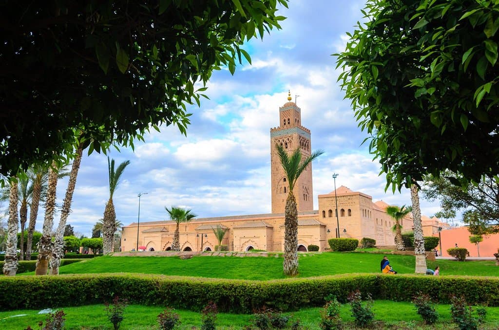 Koutoubia Mosque, the oldest in the world (that's what I heard about it)