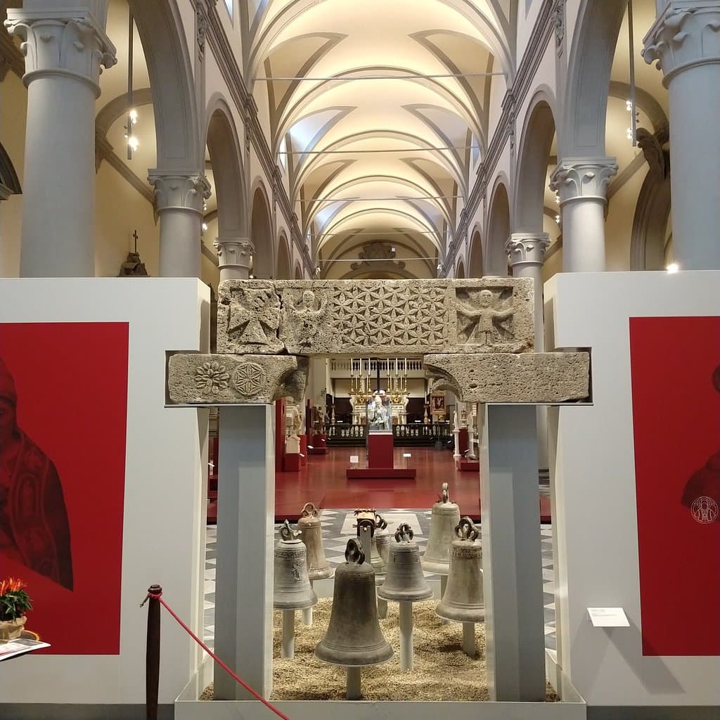 Museo diocesano de arte sacra is a museum located inside Church of St. Agostino, in the old town of Volterra.