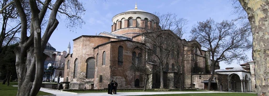 Hagia Irene Museum by Cem Akat.