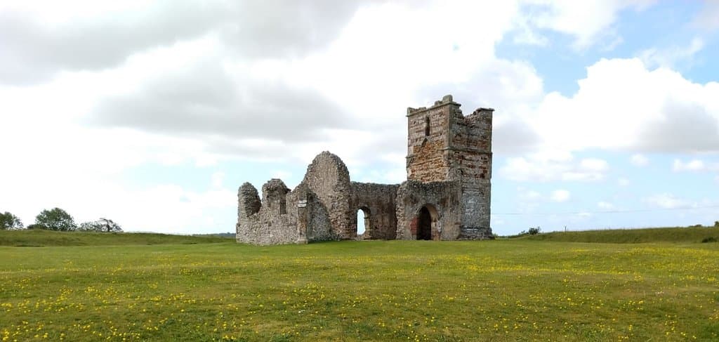 The Norman Church within the henge