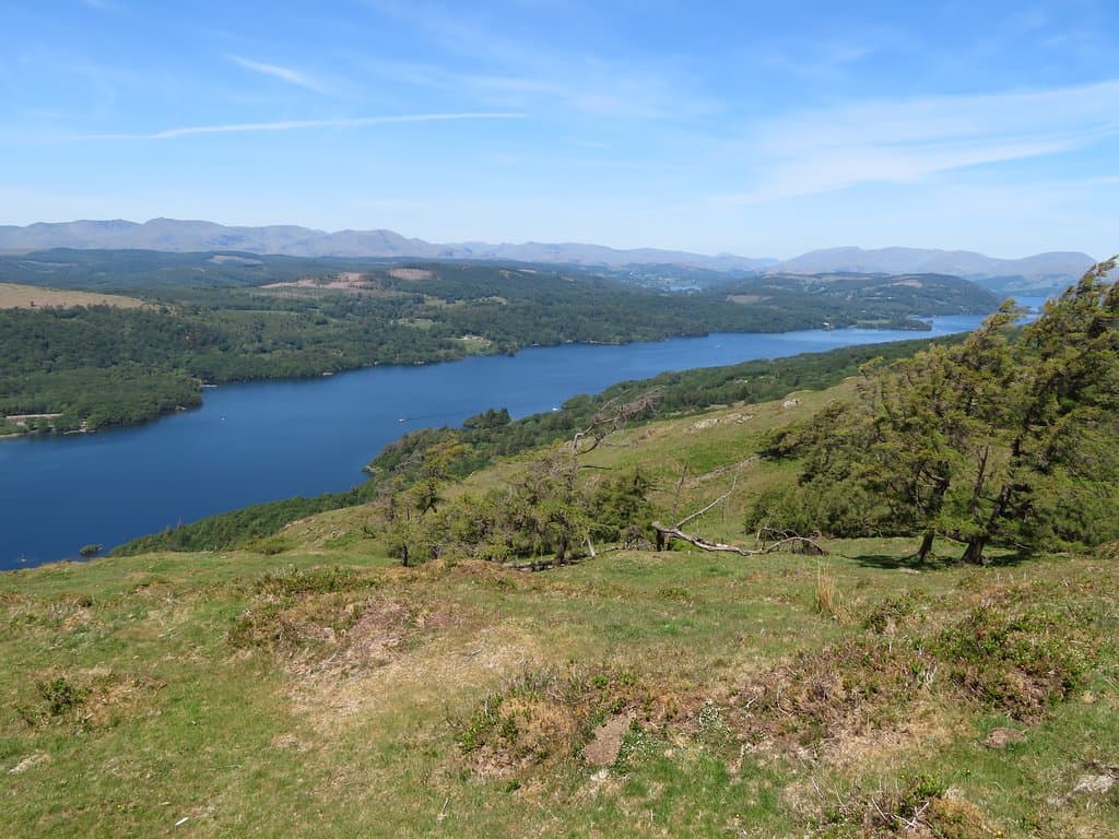 View of Windermere towards Coniston.