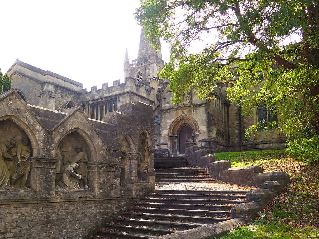 St John the Baptist Church, Church Street, Frome - A lovely, and historic church w/ interesting architecture and beautiful grounds