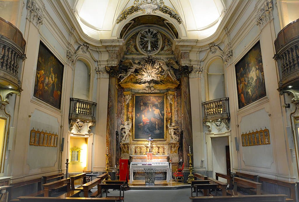 Particolare dell'interno