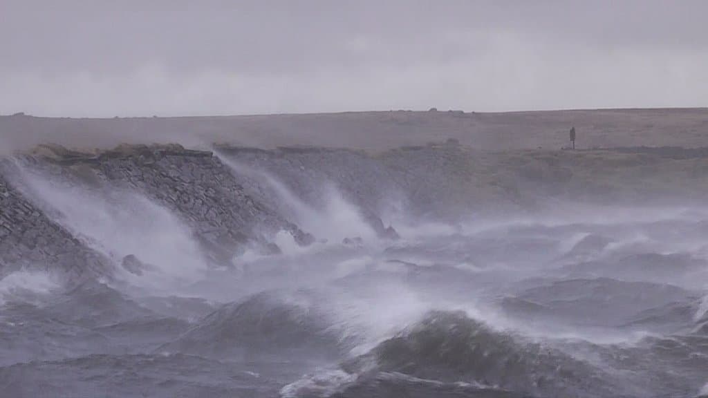 Gaddings Dam is in a very exposed location on top of the Pennines.  It is usually very windy, even on a calm day in the valley.