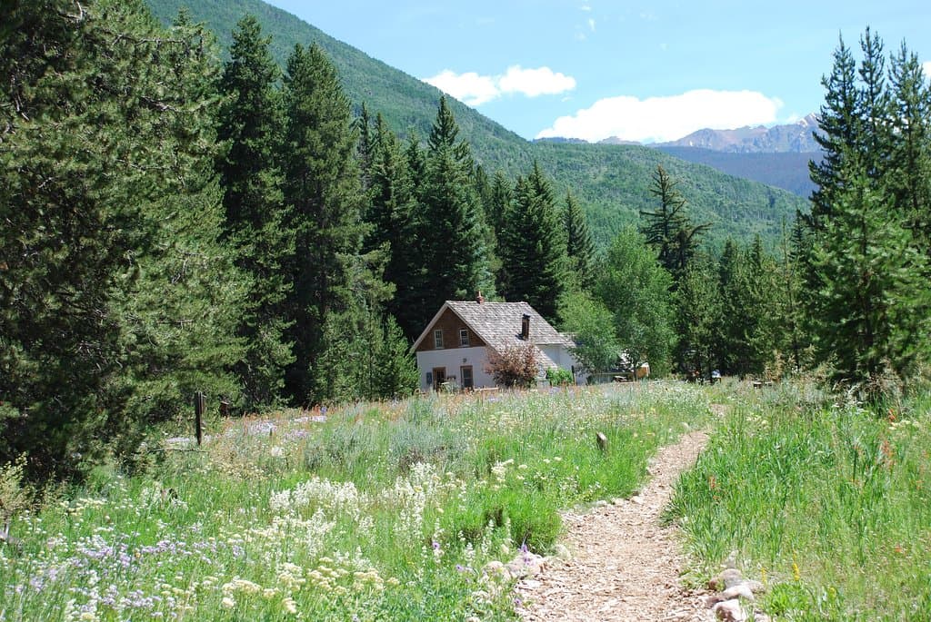 The Vail Nature Center and hiking trails are a short walk from Vail Village. 