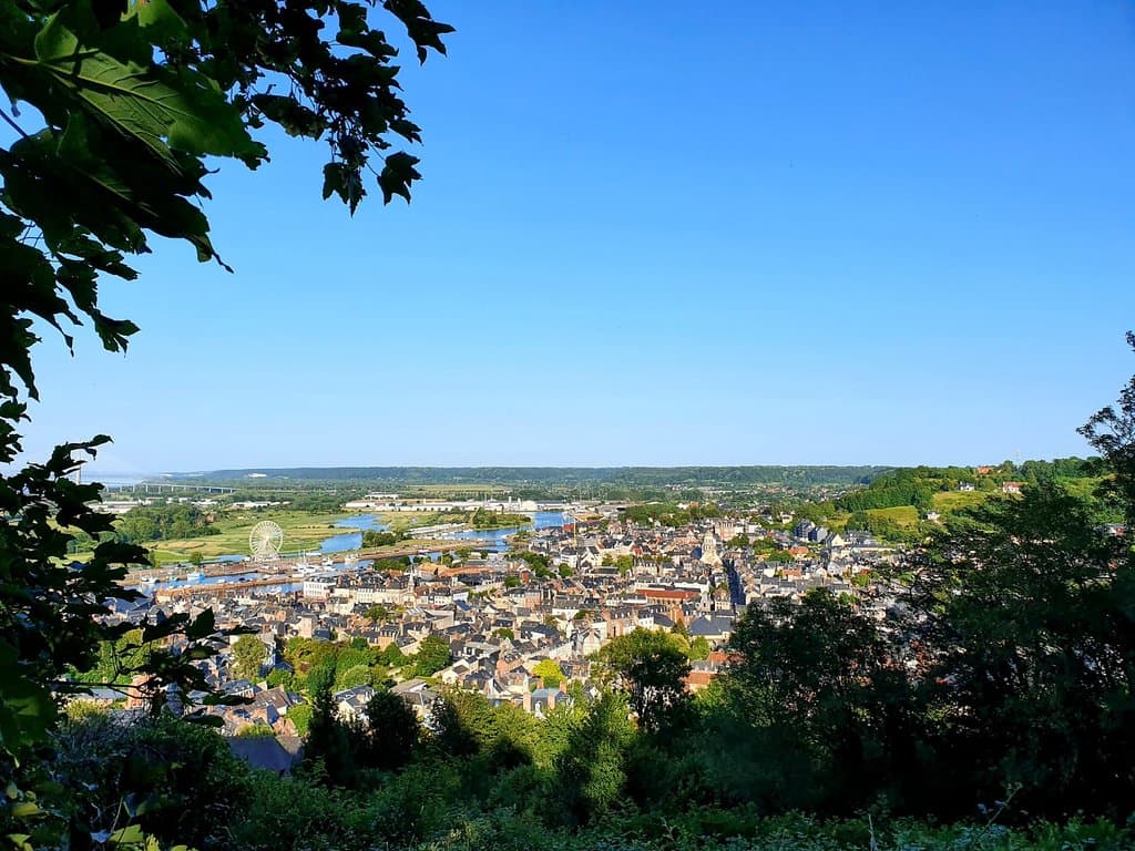 Vue sur Honfleur