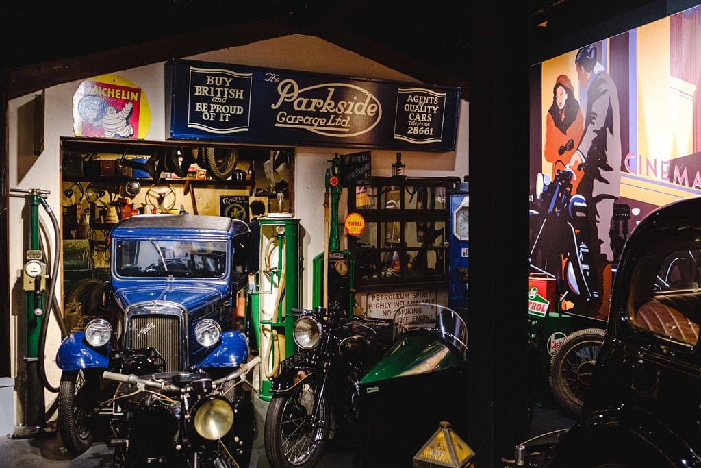 Interwar garage