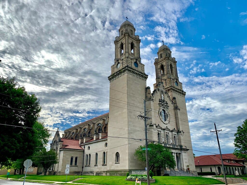 St. Cecilia’s Cathedral in Omaha, Nebraska. It was certainly a great place to visit! Hail Mary! (June 3rd 2020)