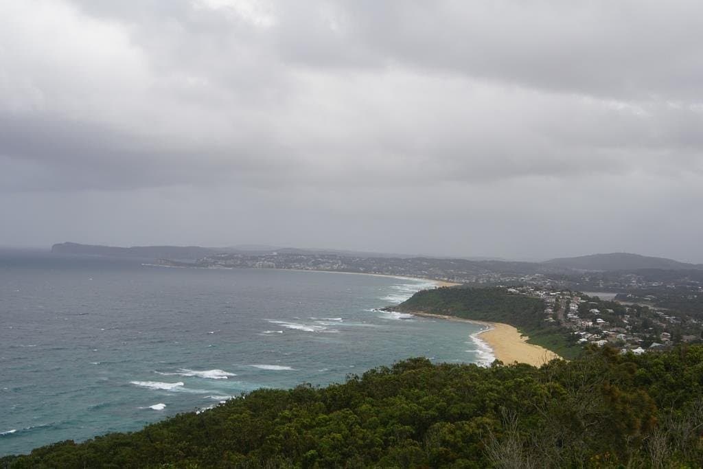 View to Forresters Beach