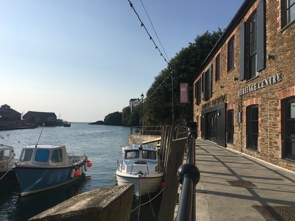 The Heritage Centre at the Old Sardine Factory re-opens in the sunshine...