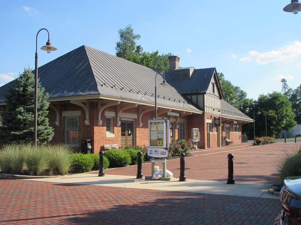 The building from main street