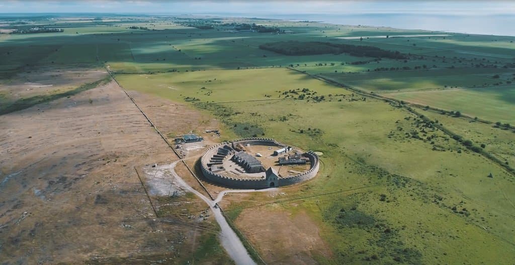 Drönarbild 2020. Foto Alexander Hall