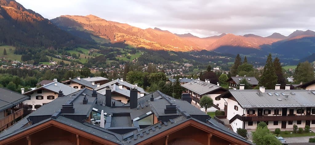 Abendsonnenschein - auch vom Balkon aus