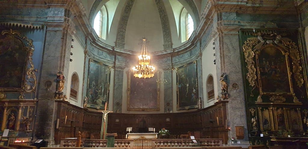 Silleria altar mayor