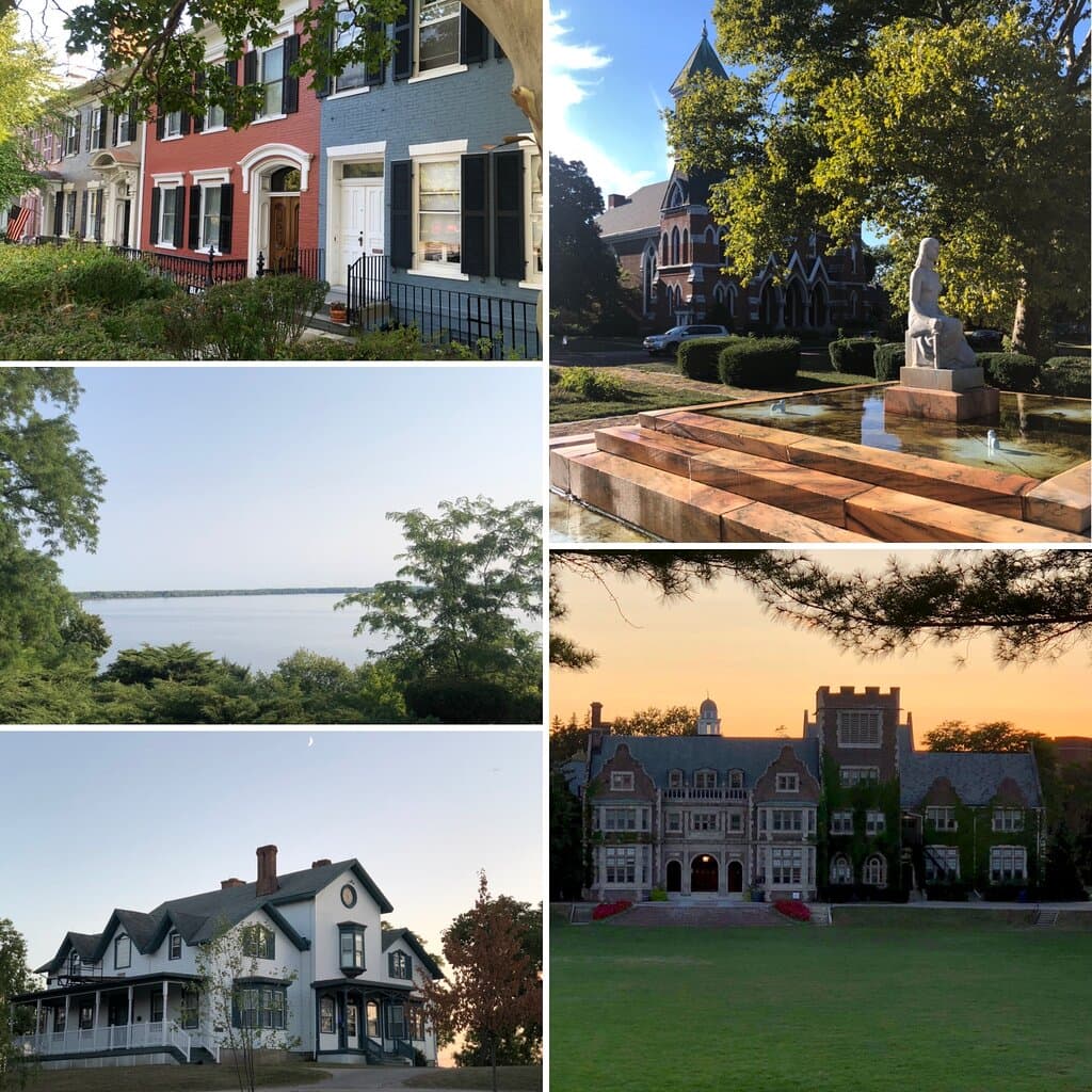 snapshots along South Main Street in Geneva NY
