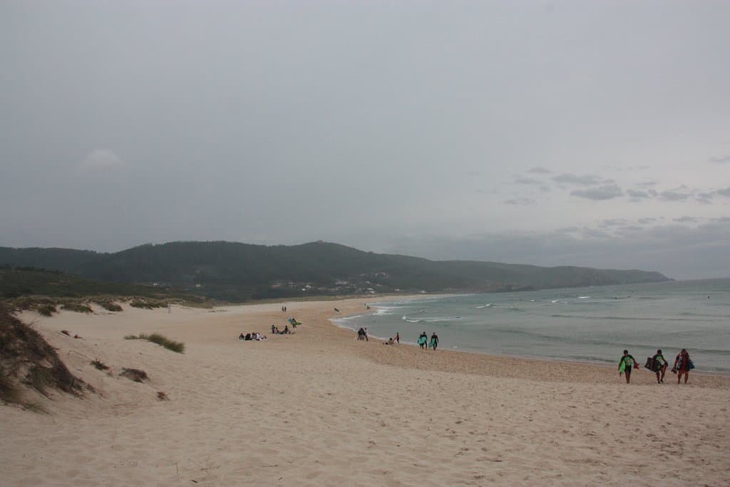 Vista general de la playa